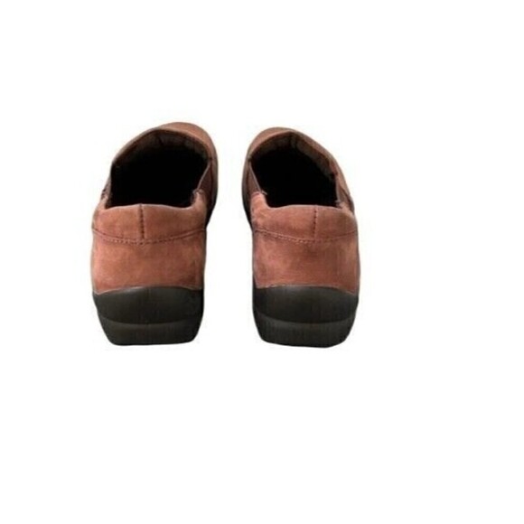Klogs Geneva Brown Suede Slip Resistant Clogs Size 8 - Picture 6 of 6